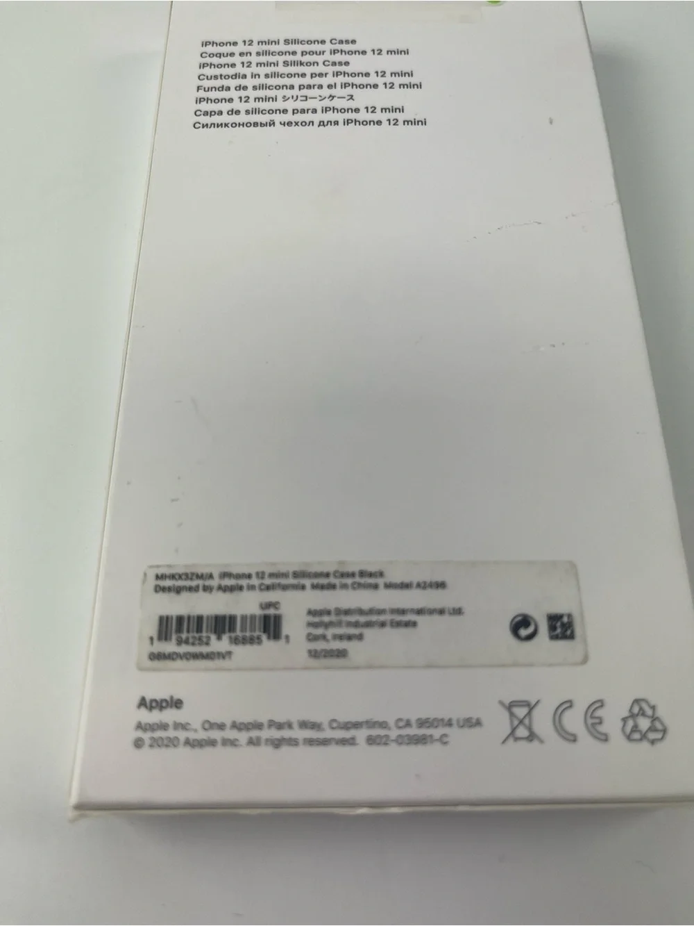 Apple iPhone 12 mini Silicone Case
